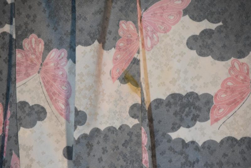 Vintage Butterfly and Cloud Kimono - Image 3