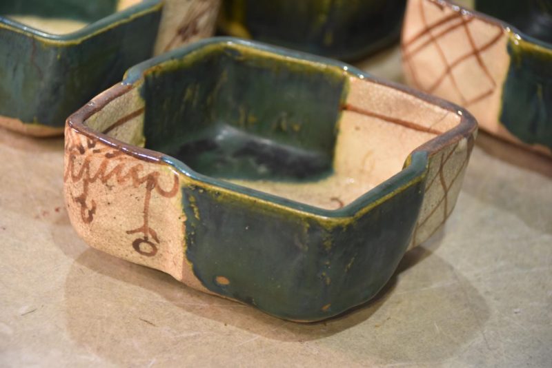 Set of 6 x Oribe Pottery Bowls - Image 4