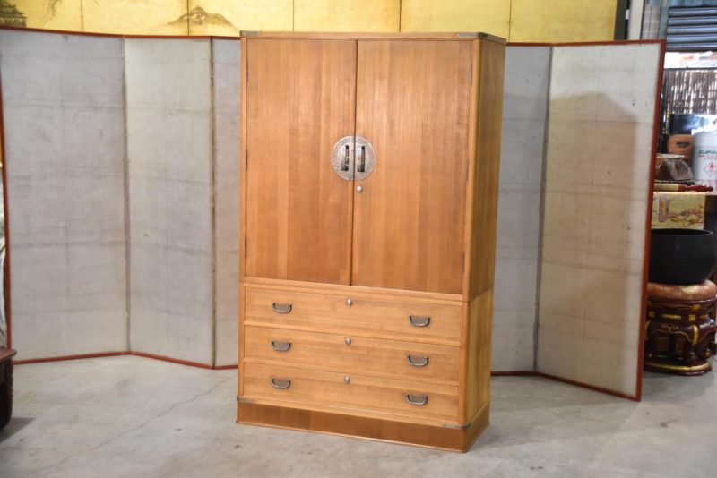 Vintage Japanese Kamo Wedding Chest Width:1100mm