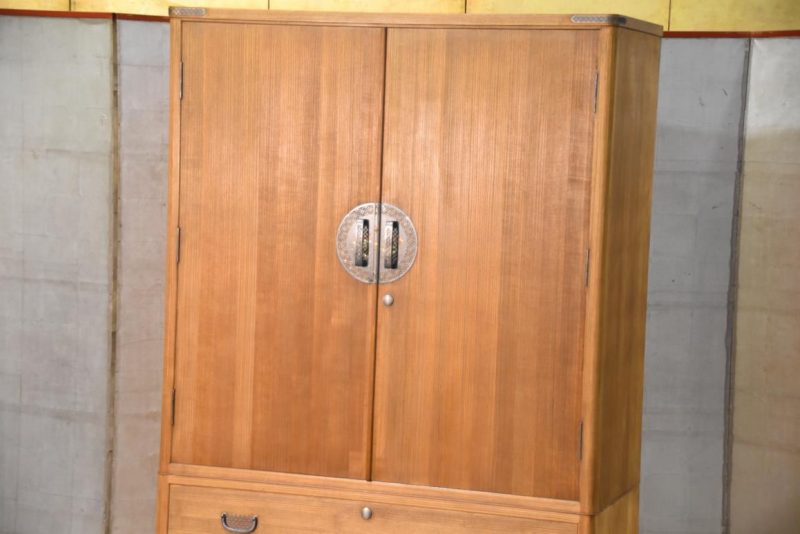 Vintage Japanese Kamo Wedding Chest Width:1100mm - Image 2