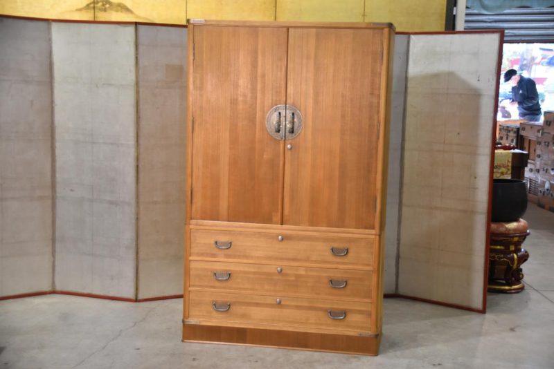 Vintage Japanese Kamo Wedding Chest Width:1100mm - Image 17