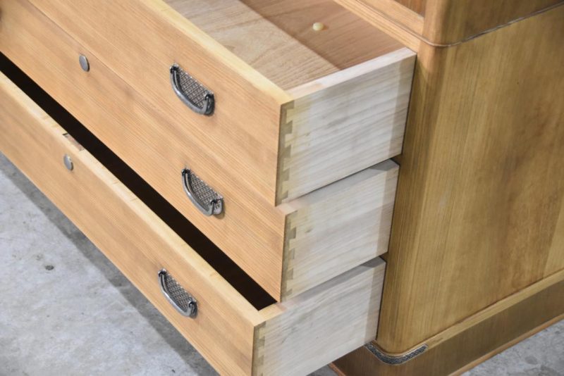 Vintage Japanese Kamo Wedding Chest Width:1100mm - Image 8