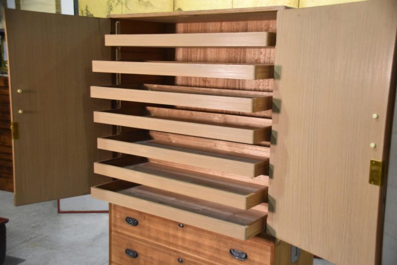 Vintage Wedding Chest 3 Sections Width:1060mm - Image 2