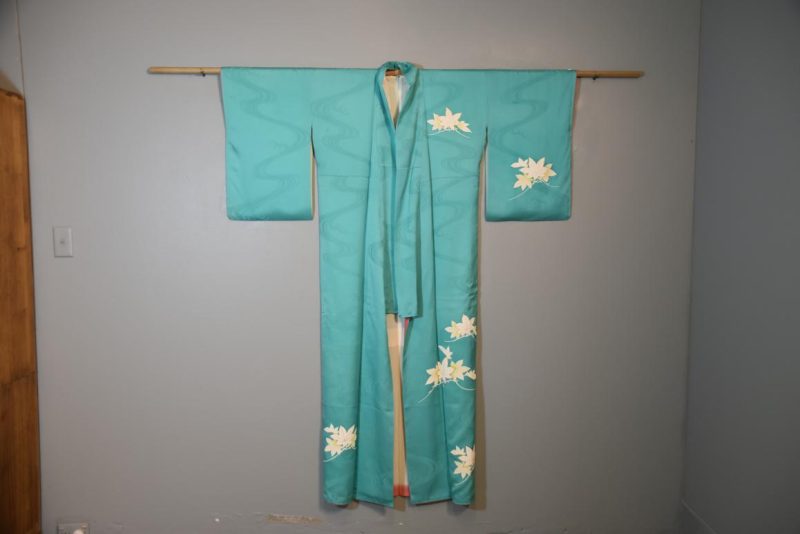 Aqua Blue Kimono - Image 5