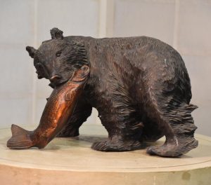 Hokkaido Wooden Bear Width:380mm