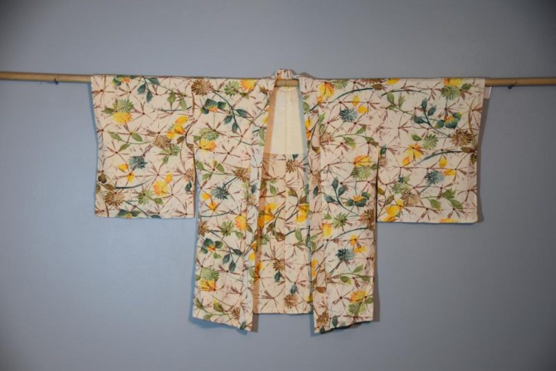 Silk Vintage Shibori Haori Jacket