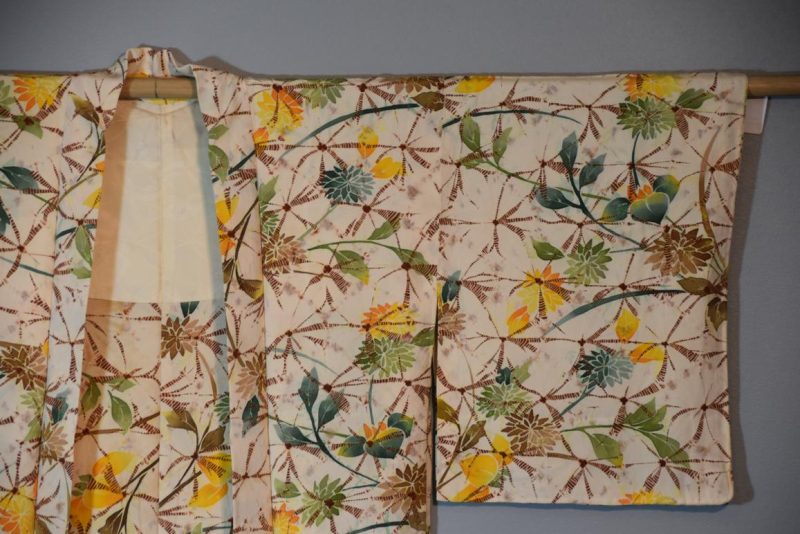 Silk Vintage Shibori Haori Jacket - Image 6