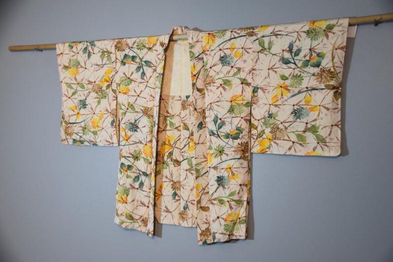 Silk Vintage Shibori Haori Jacket - Image 5
