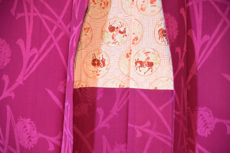 Silk Vintage Jacquard Haori Jacket - Image 5