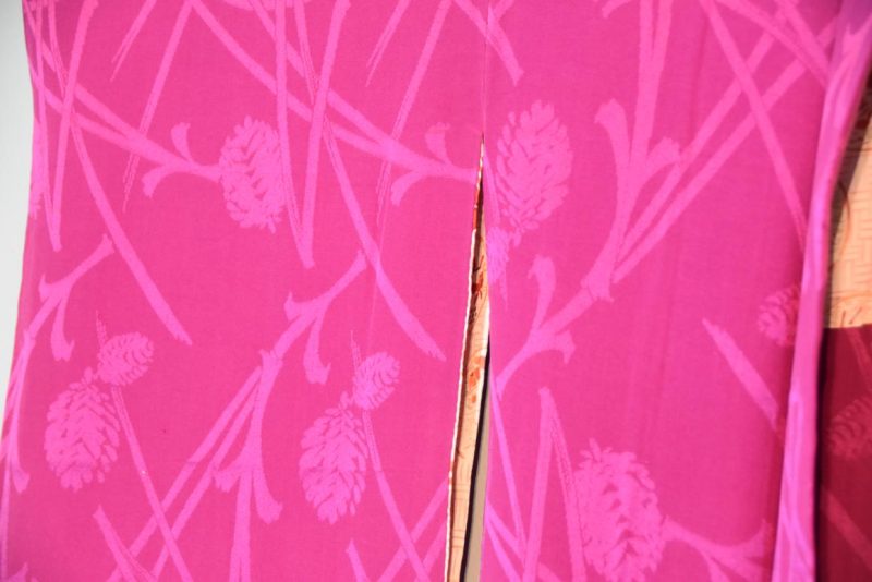 Silk Vintage Jacquard Haori Jacket - Image 3