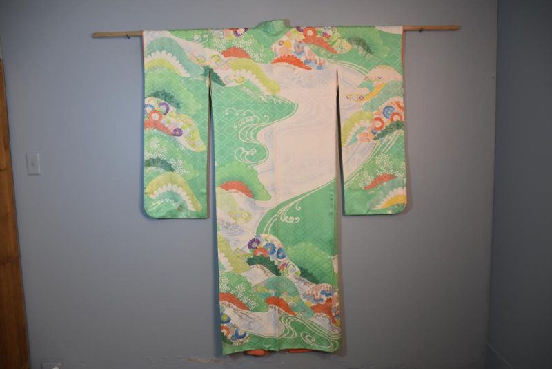 Japanese Furisode Kimono