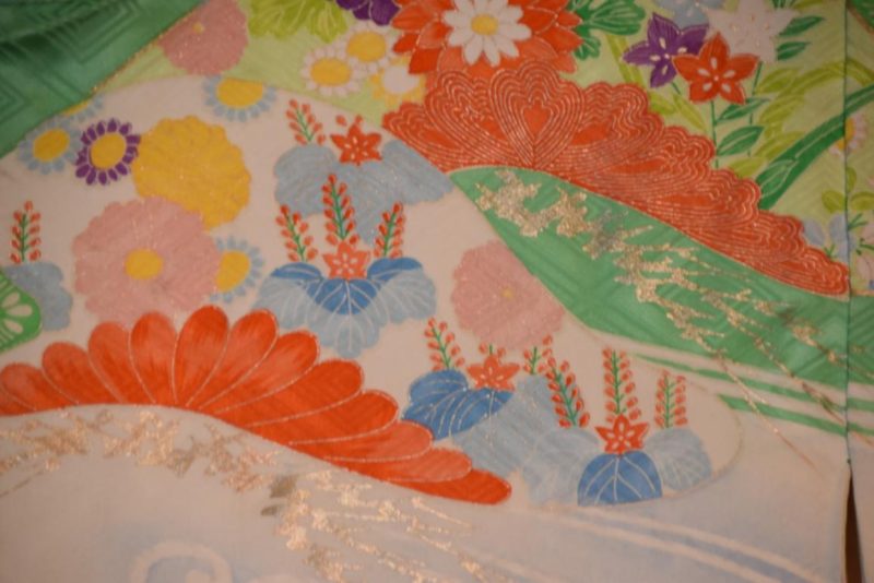 Japanese Furisode Kimono - Image 6