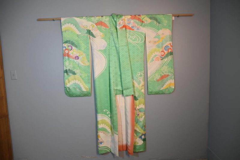Japanese Furisode Kimono - Image 5