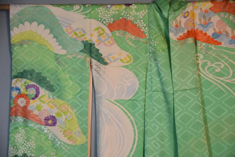 Japanese Furisode Kimono - Image 4