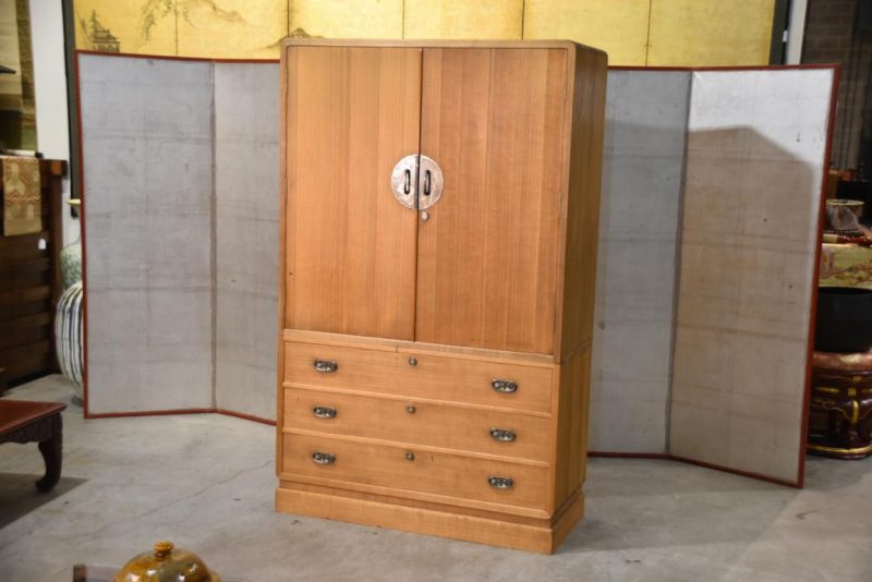 Vintage Japanese Kamo Wedding Chest Width:1090mm