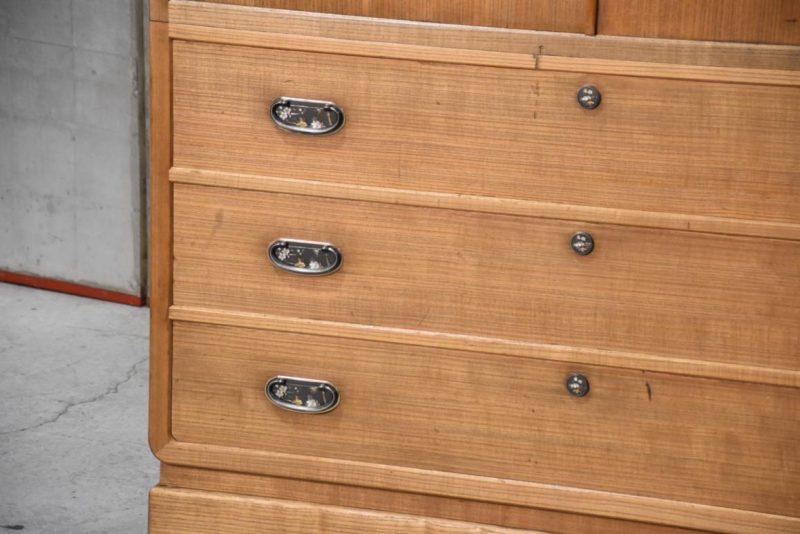 Vintage Japanese Kamo Wedding Chest Width:1090mm - Image 14