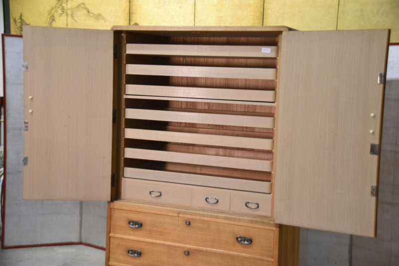 Vintage Japanese Kamo Wedding Chest Width:1090mm - Image 12