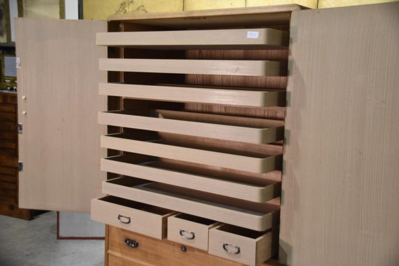 Vintage Japanese Kamo Wedding Chest Width:1090mm - Image 11