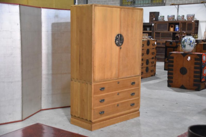 Vintage Japanese Kamo Wedding Chest Width:1090mm - Image 3