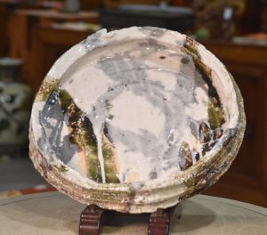 Large Shigaraki Pottery Bowl by Takuma Murakoshi Width:360mm