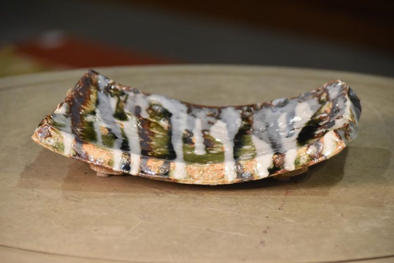 Wabi Sabi Plate by Takuma Murakoshi Width:255mm - Image 5