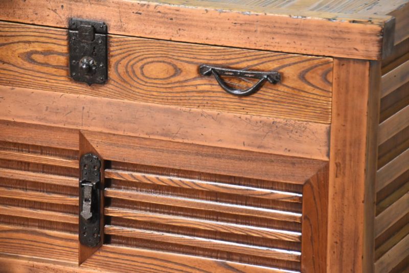 Choba Dansu Traditional Japanese Merchant Chest from Gifu Width:905mm - Image 12