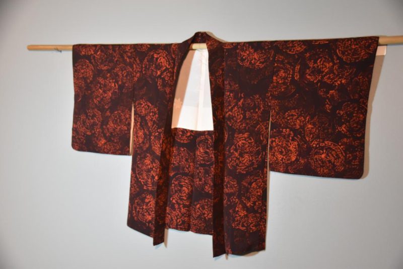 Vintage Silk Haori Jacket - Image 5