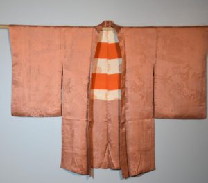 Vintage Silk Jacquard Haori Jacket