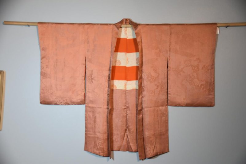 Vintage Silk Jacquard Haori Jacket