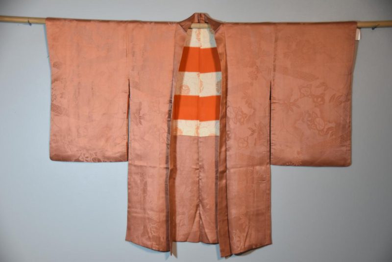 Vintage Silk Jacquard Haori Jacket - Image 2