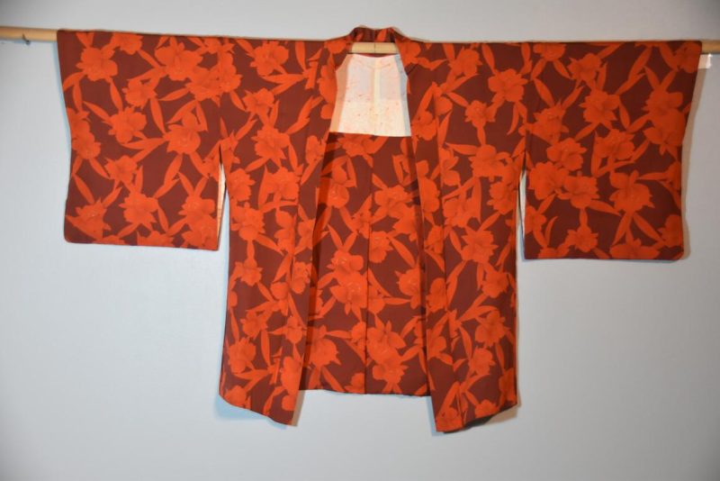 Vintage Silk Haori Jacket - Image 2