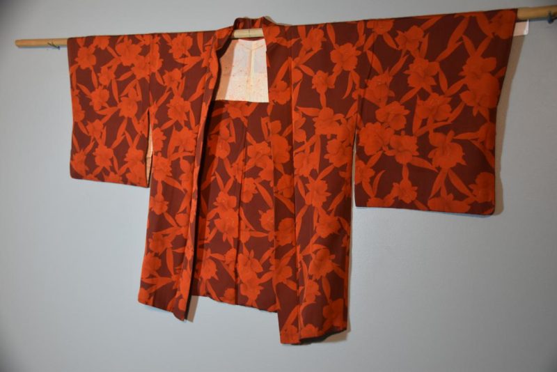 Vintage Silk Haori Jacket - Image 5