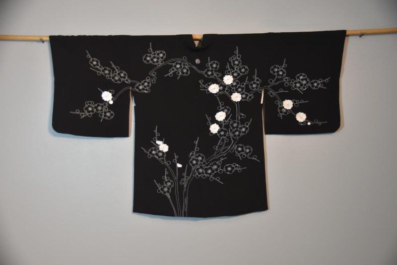 Cherry Blossoms on Silk Haori