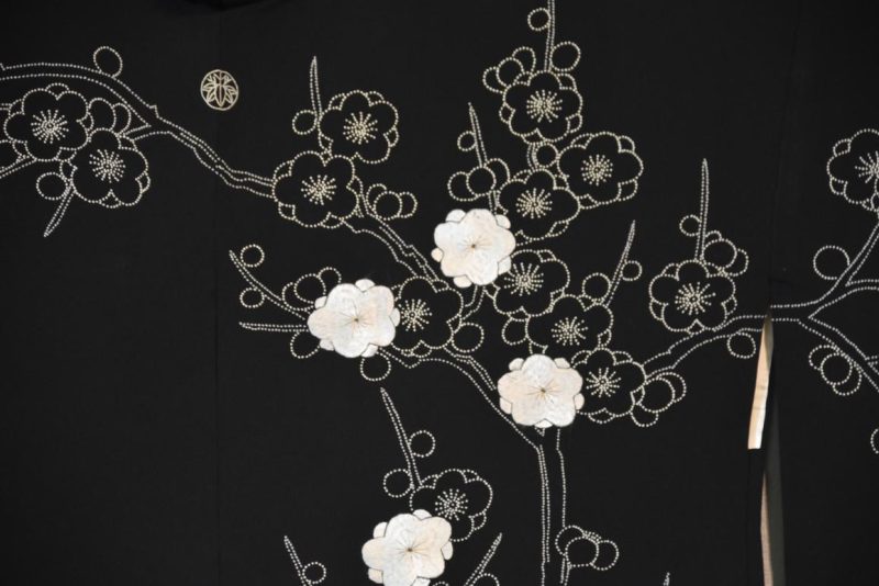 Cherry Blossoms on Silk Haori - Image 2