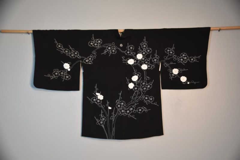 Cherry Blossoms on Silk Haori - Image 6