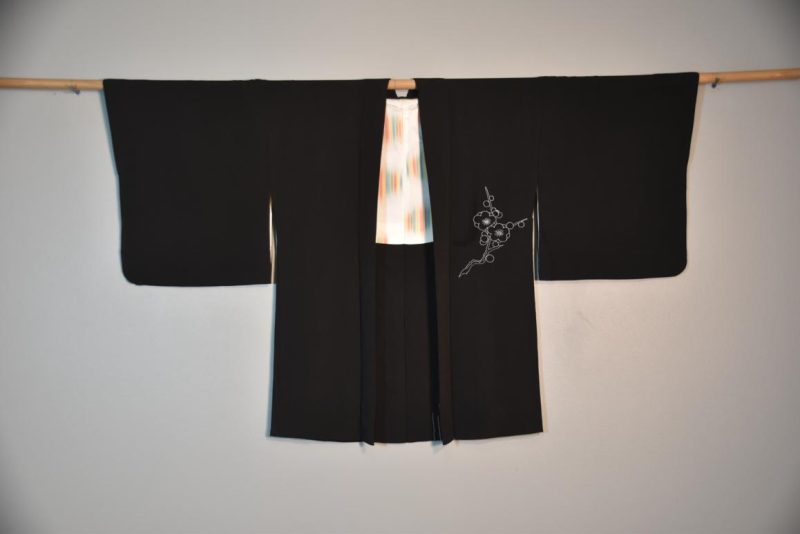 Cherry Blossoms on Silk Haori - Image 5