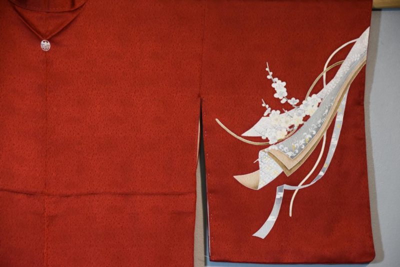 Original Kimono w Cherry Blossoms - Image 3