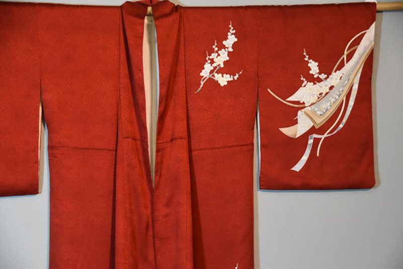 Original Kimono w Cherry Blossoms - Image 5