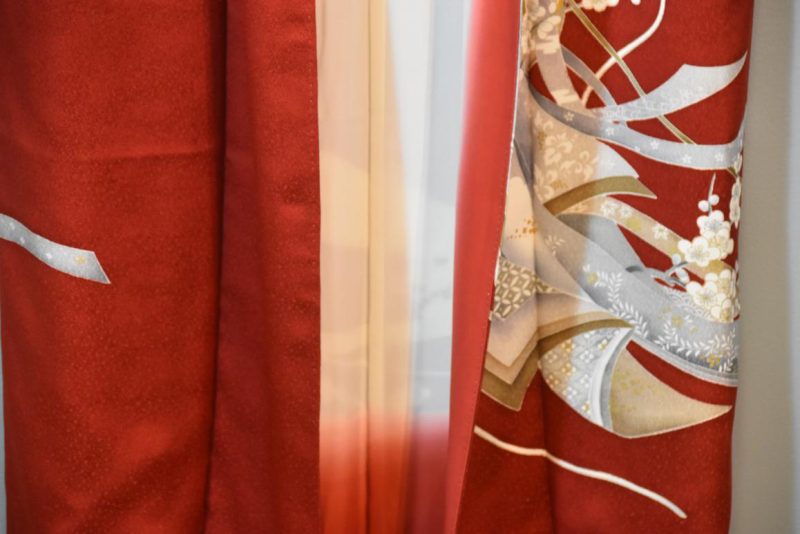 Original Kimono w Cherry Blossoms - Image 6