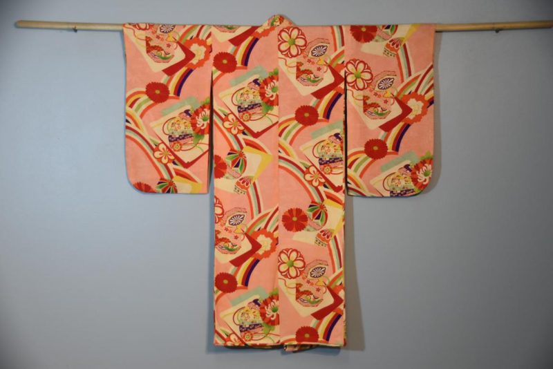 Vintage Girl's Kimono