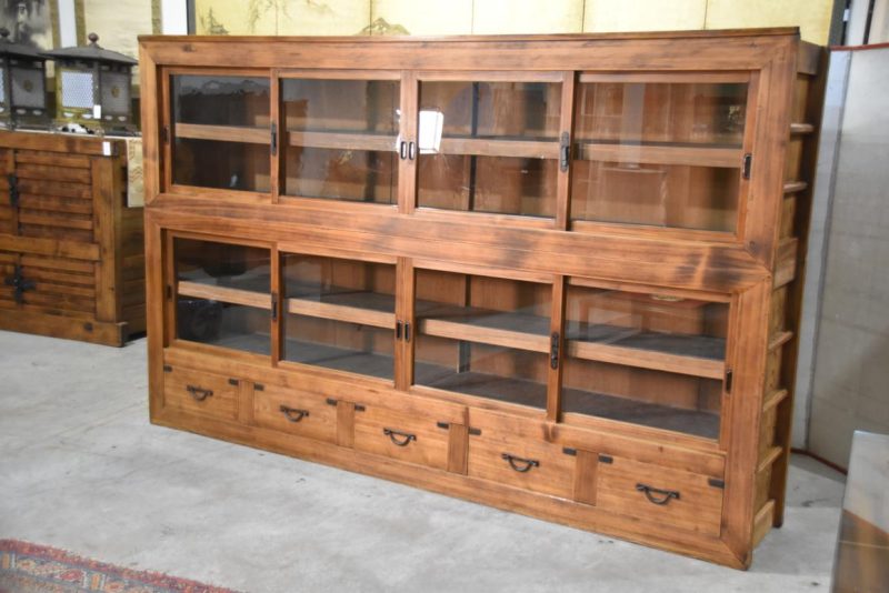 Antique Merchant Shop Chest Width:2725mm. - Image 13
