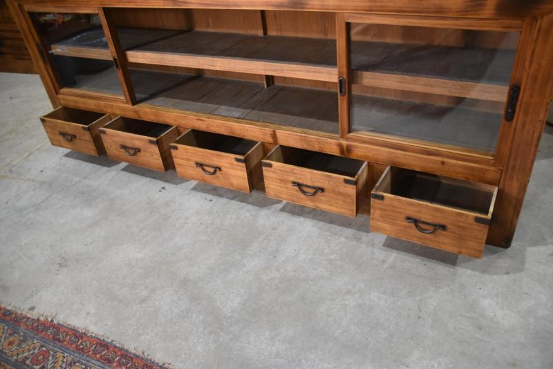 Antique Merchant Shop Chest Width:2725mm. - Image 3