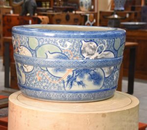 Large Vintage Ceramic Hibachi Width:545mm