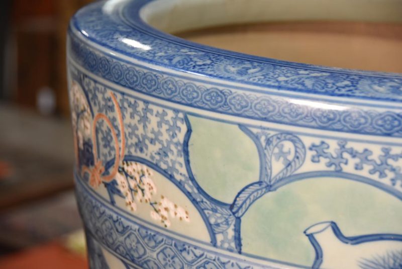Large Vintage Ceramic Hibachi Width:545mm - Image 7