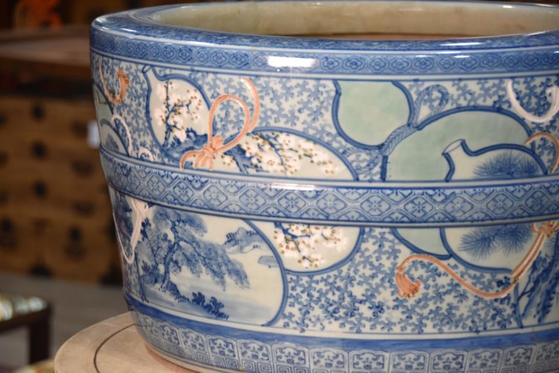 Large Vintage Ceramic Hibachi Width:545mm - Image 6