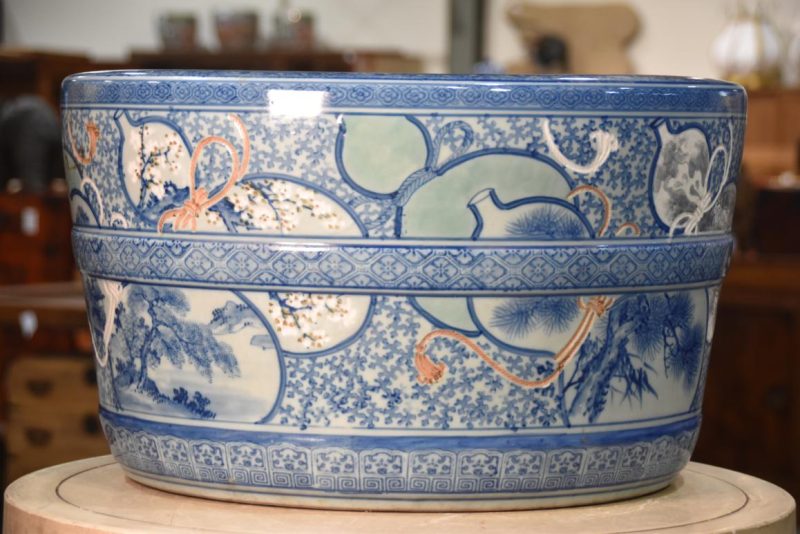 Large Vintage Ceramic Hibachi Width:545mm - Image 5