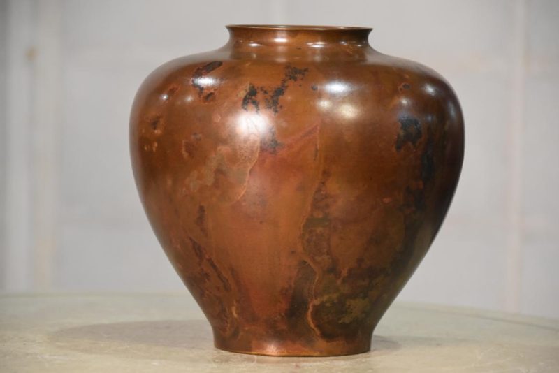 Murashido Bronze Vase Width:180mm - Image 2