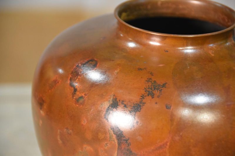 Murashido Bronze Vase Width:180mm - Image 9