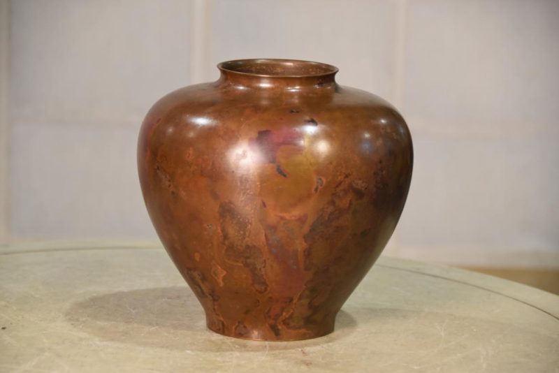 Murashido Bronze Vase Width:180mm - Image 7