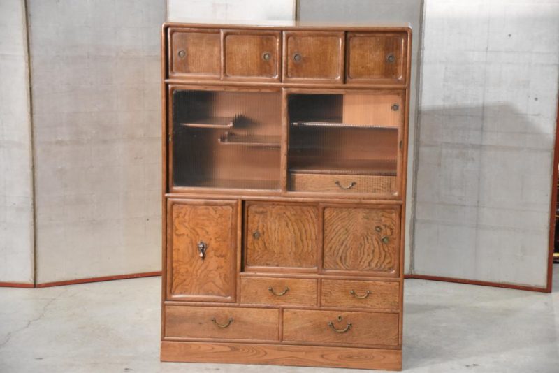 Vintage Cha Dansu Tea Utensil Chest Width:820mm - Image 14